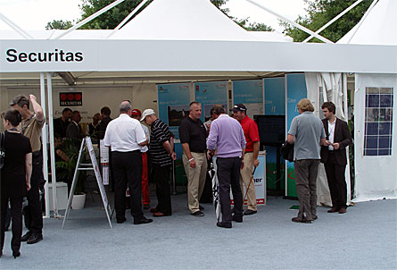 SECURITAS und Carvinggolf auf der BMW Open09