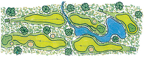 Die Carving Golf Range 325 m/120m (3,9 ha)