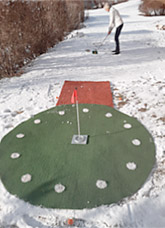 CARVINGGOLF: GOLFATHLON im Winter