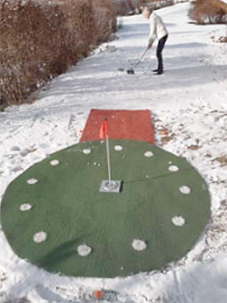 CARVINGGOLF: GOLFATHLON im Winter