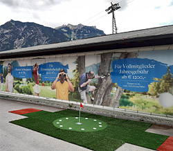 CARVINGGOLF: Übungsgelände
des Golfclub Achensee