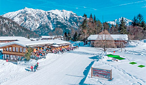 CARVINGGOLF: LGLL Biathlon Langlaufstube an der Achenseebrauerei