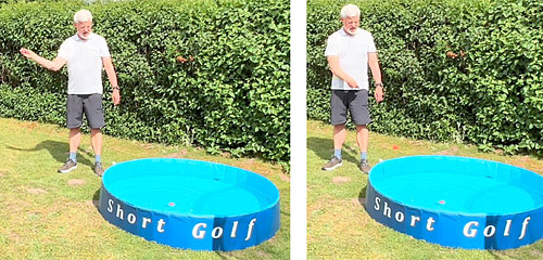 CARVINGGOLF: NEW Golf - Wurfbewegung Short Golf Pool