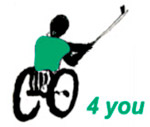 CARVINGGOLF: Rollstuhlgolf 4you Logo