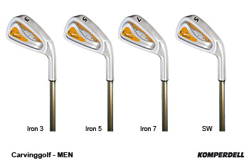 Carvinggolf Schläger 2007 - Men