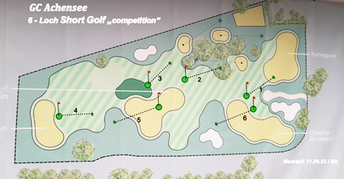 6 - Loch Short Golf competition auf dem bungsgelnde des GC Achensee in Pertisau