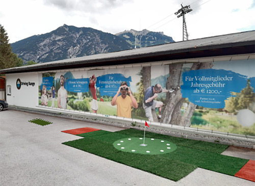CARVINGGOLF: Eröffnung einer SHORT GOLF Insel GC Achensee am 29.5.2020