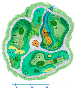 CARVINGGOLF: Short Golf maxi skizze